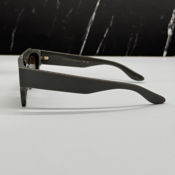 NEW GUCCI SUNGLASSES GG1460S 003 GRAY UNISEX EYEWEAR - Picture 6 of 9